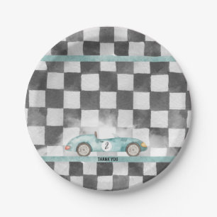 Prato De Papel Aumentando dois segundos aniversários rápidos