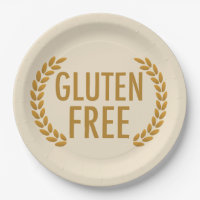 Aviso de alergia à Comida sem glúten