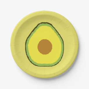 Prato De Papel Avocado
