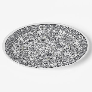 Prato De Papel AZTEC OU MEXICA mexicana