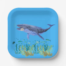 Azul, Baleia, Oceano, Peixe