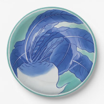 Azul Branco Celadon Chinoiserie Nabo Falso Porcela