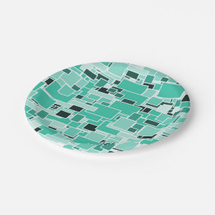 Prato De Papel Azure Chaos