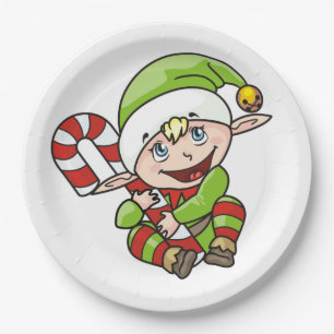 PRATO DE PAPEL BABY ELF