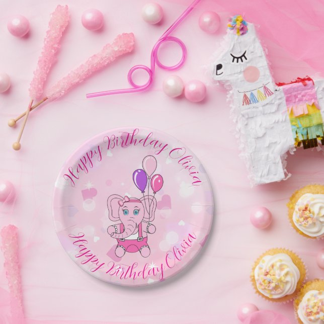 Prato De Papel Baby Nelly Festa de aniversário (Festa)