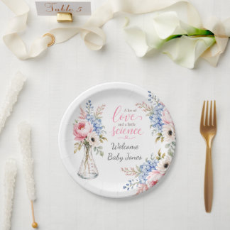 Prato De Papel Baby Shower Paper Plate: Highlights IVF Journey