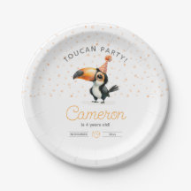 Baby Toucan, laranja, comemoração de aniversário d