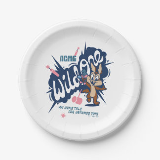 Prato De Papel Baby WILE E. COYOTE™ - Wild One