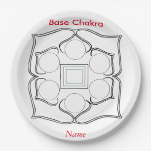 Prato De Papel Bace Chakra para uma oficina