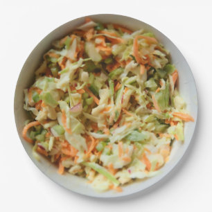 Prato De Papel Bacia de placas de papel descartáveis da salada d