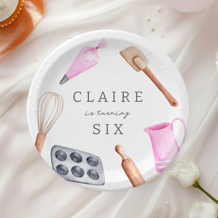 Prato De Papel Bacia Infantil de Aniversário   Girls Party