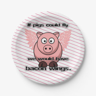 Prato De Papel bacon
