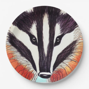Prato De Papel Badger