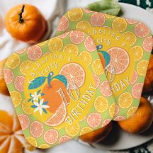 Bagaço De Papel De Noite De Fruta Laranja