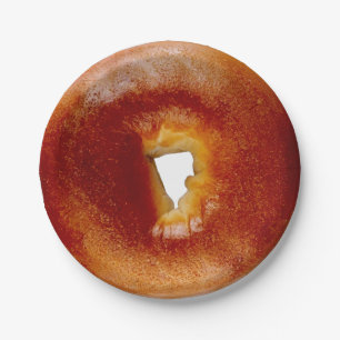 Prato De Papel Bagel 