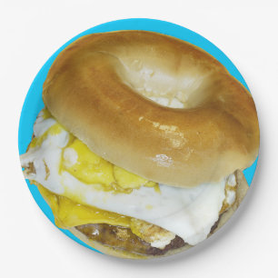 PRATO DE PAPEL BAGEL 6