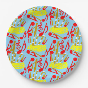 Prato De Papel Bagpipe Music Notes