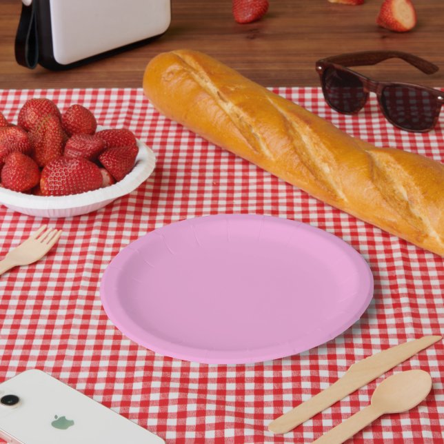 Prato De Papel Baker Miller Pink (Piquenique)
