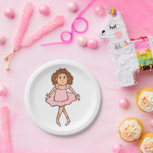 Prato De Papel Ballerina