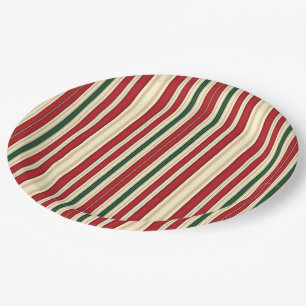 Prato De Papel Bandas De Natal-17-Papelão
