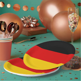 Prato De Papel bandeira alemã