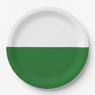 Prato De Papel Bandeira da Saxónia (Estado alemão)