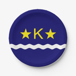 Prato De Papel Bandeira de Kinshasa, Papéis do Congo