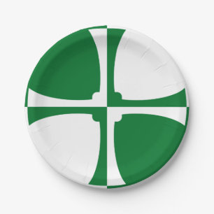 Prato De Papel Bandeira de Kirkcudbrightshire Paper Plates