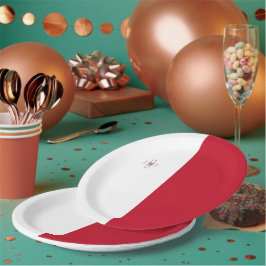 Prato De Papel Bandeira de Malta