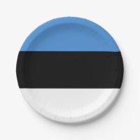 Bandeira de placas de papel da Estônia