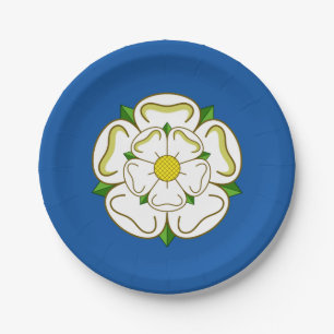 Prato De Papel Bandeira do Yorkshire Athletic Headband