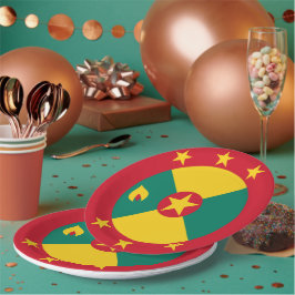 Prato De Papel Bandeira Granada