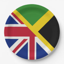 Bandeira jamaicana inglesa | Bandeira Half Jamaica