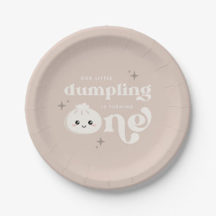 Prato De Papel Bao Dim Sum Primeiro Aniversário