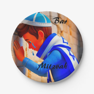 PRATO DE PAPEL BAR JUDAH MITZVAH
