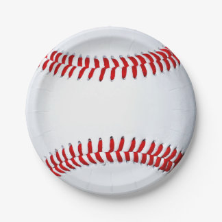 Prato De Papel Baseball