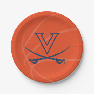 Prato De Papel Basquetebol Virginia Cavaliers