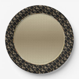 Prato De Papel Bat Chinês - Símbolo de Placas de Papel