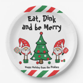 Prato De Papel Batedeira de Natal 