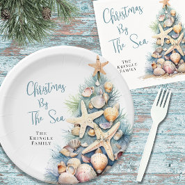 Prato De Papel Beach Christmas
