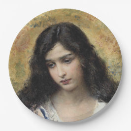 Prato De Papel Beauty Russa (por Konstantin Makovsky)