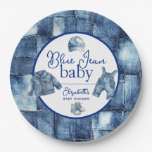 Bebê de Blue Jean Personalizado Festa de Bebê Tema