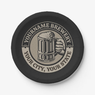 Prato De Papel Beer Breeke Personalizado Brewery Big Mug