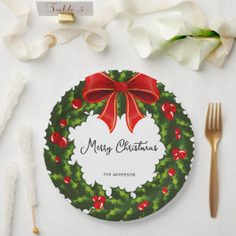 Prato De Papel Berry E Festivo De Fita De Melão De Água