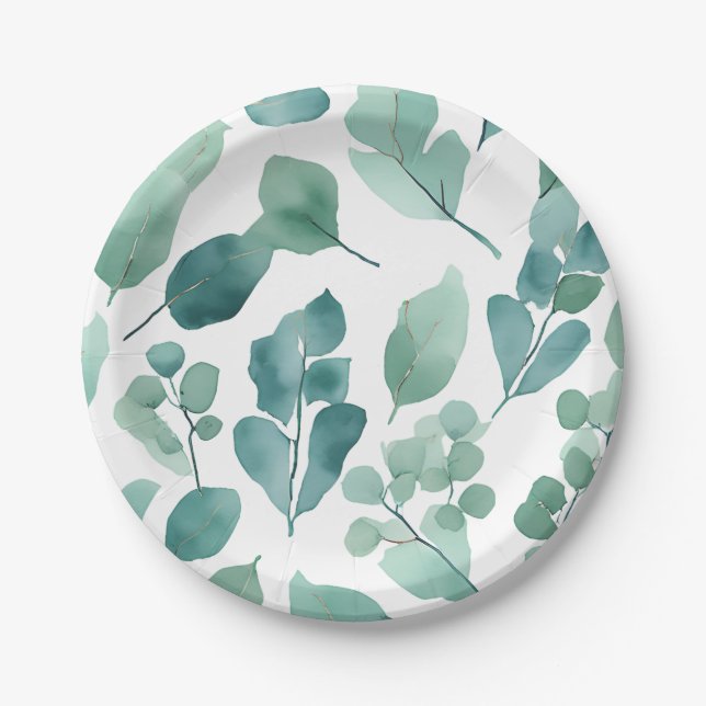 Prato De Papel Besonderes design (Frente)