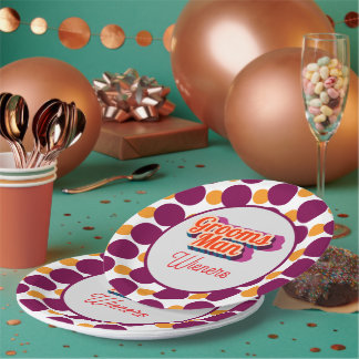 Prato De Papel Best Man | Script Style Custom Wedding