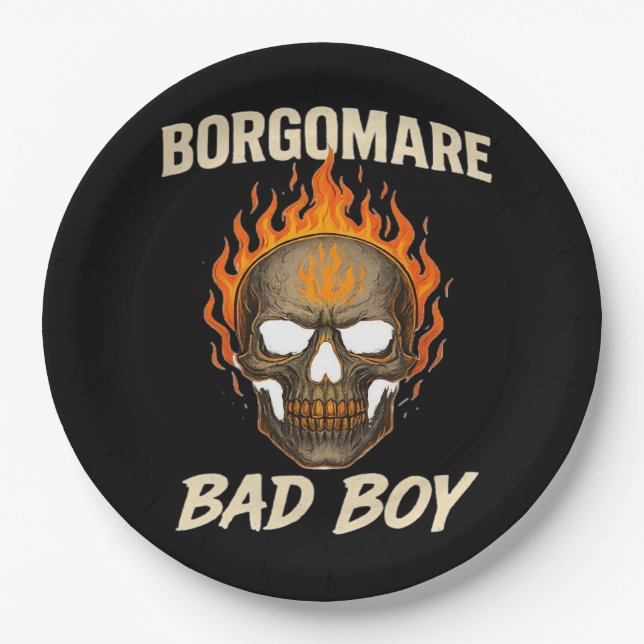 Prato De Papel Bgm Bad - Skeleton Hands Heart (Frente)