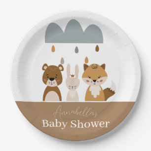 Prato De Papel Bichos De Bicho De Borracha De Madeira Cura