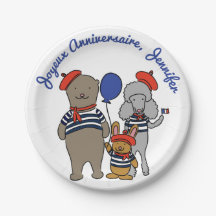 Bicicletas Francesas Cute Personalizam Aniversário