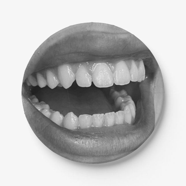 Prato De Papel Big Mouth Paper Plate (Frente)